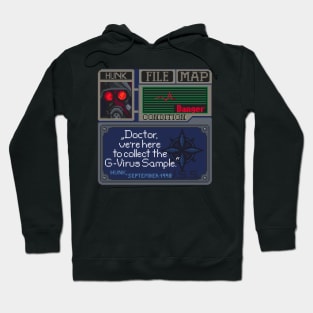 Resident Evil Hunk Pixel Art Hoodie